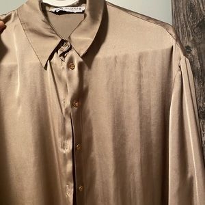 ZARA Silk Blouse